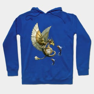 Steampunk dragons & dolphins Hoodie